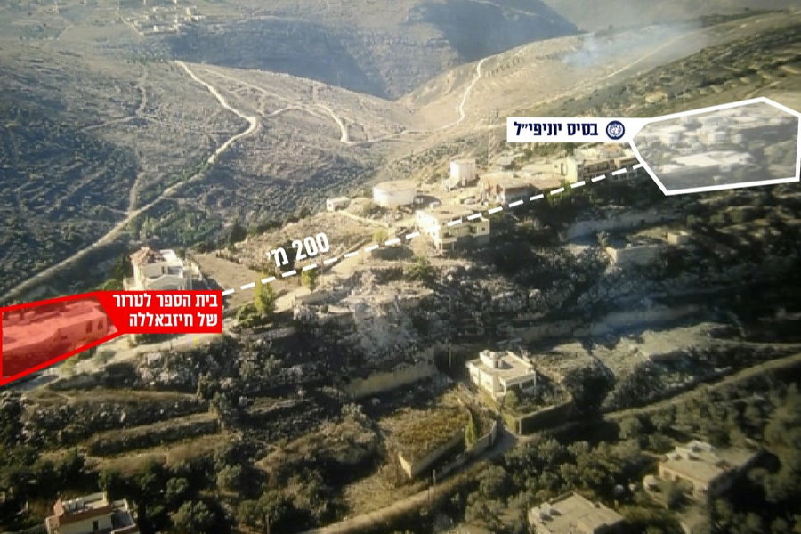 כ-200 מטר מבסיס יוניפי"ל: בית ספר לטרור של חיזבאללה