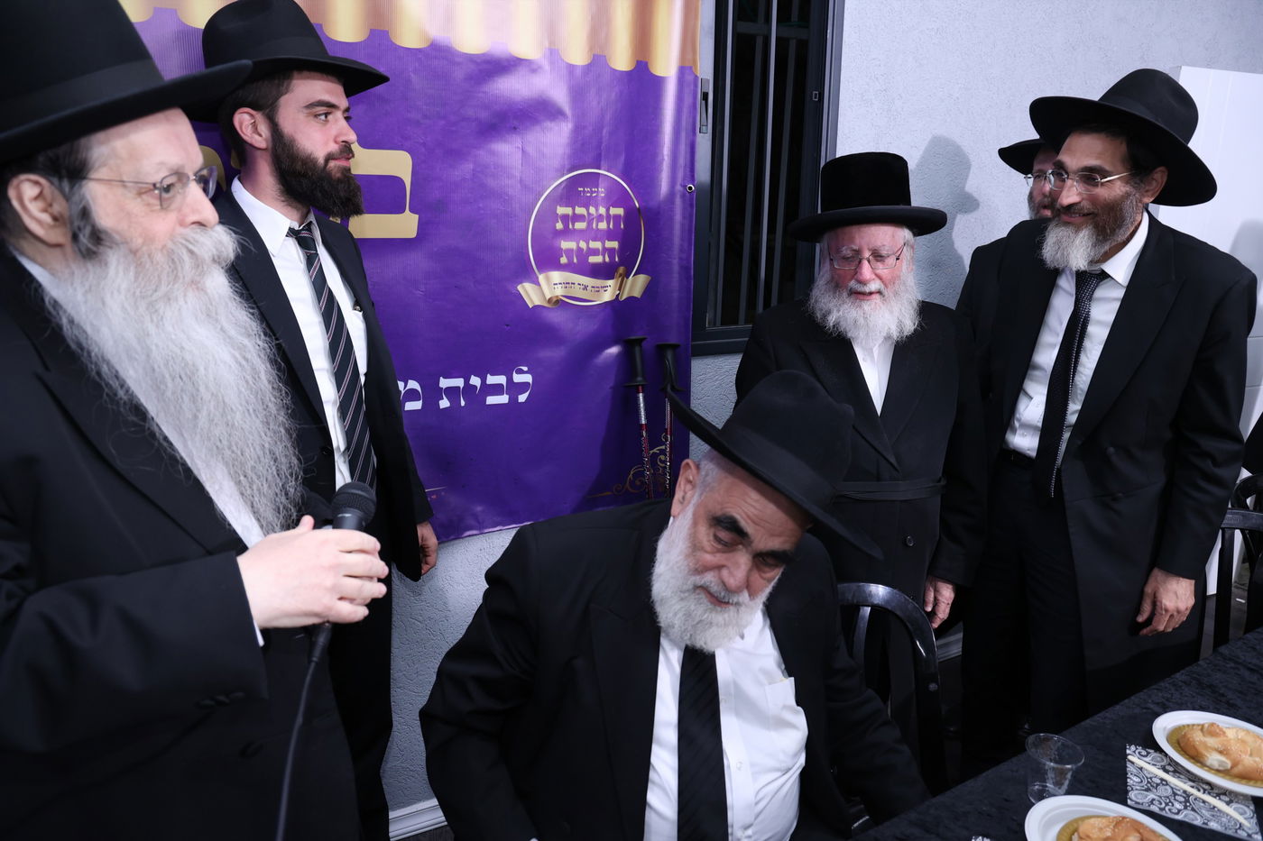 מעמד חנוכת הבית לישיבת 'אור התורה' בעיר ביתר