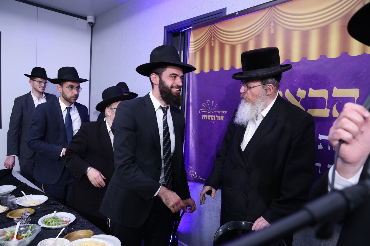 מעמד חנוכת הבית לישיבת 'אור התורה' בעיר ביתר