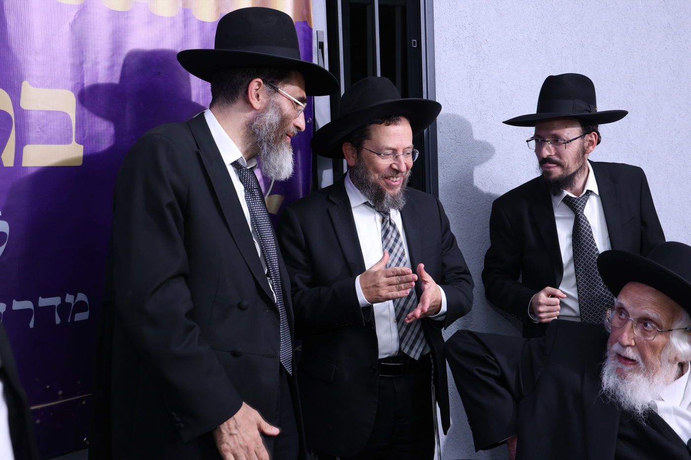 מעמד חנוכת הבית לישיבת 'אור התורה' בעיר ביתר