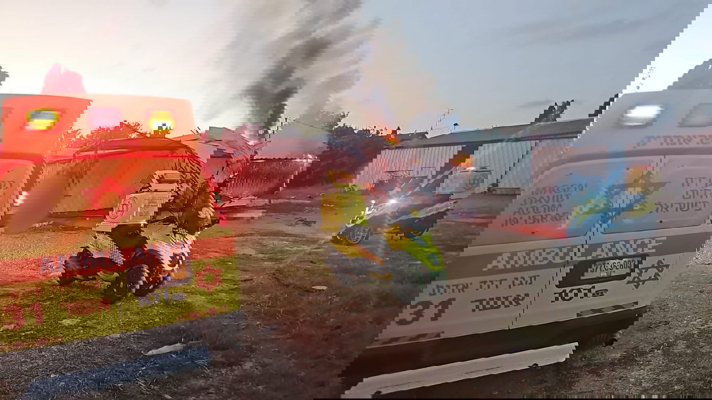 אסון נורא: שני ישראלים הי"ד, נרצחו מפגיעה ישירה של רקטה בנהריה | מותם נקבע במקום