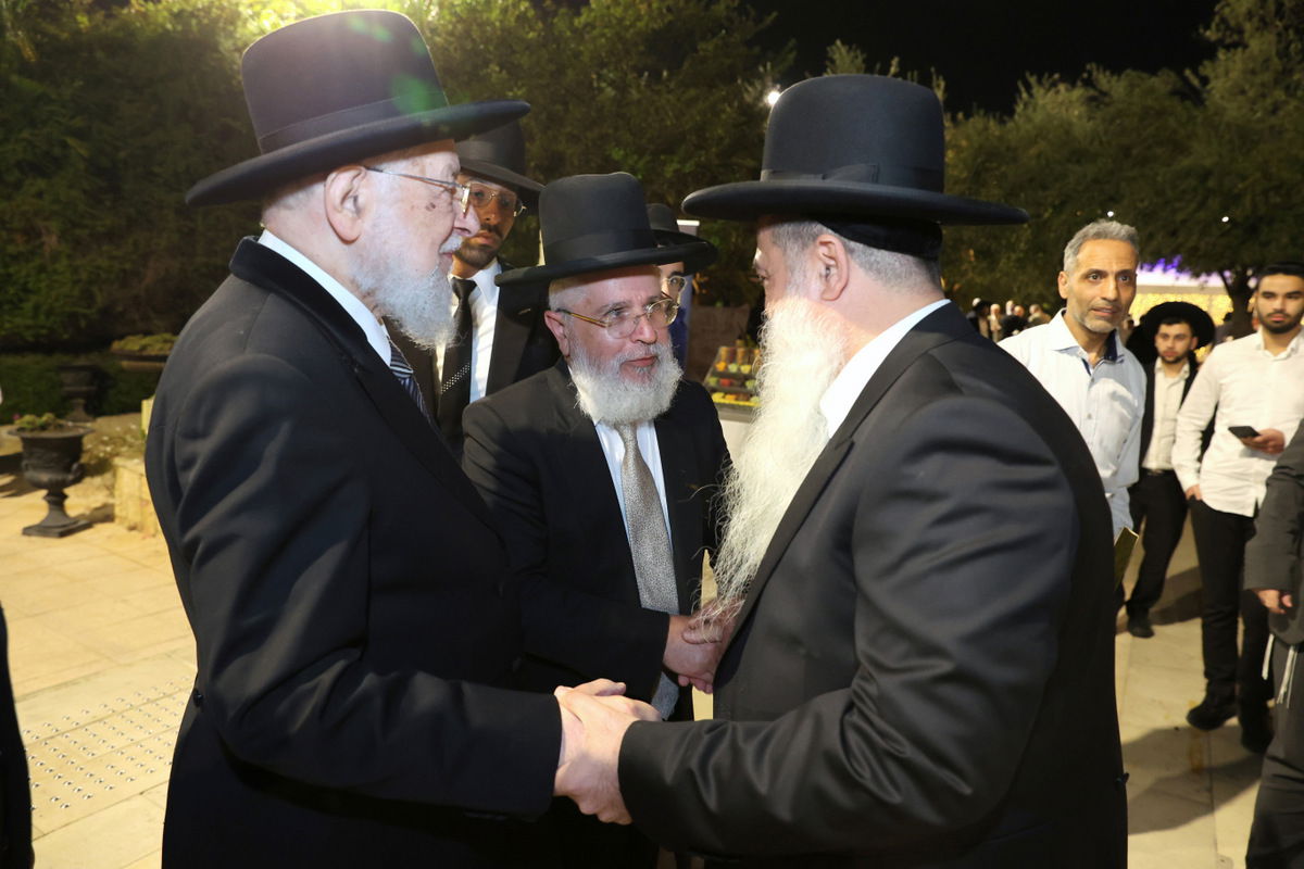 שמחת נישואי בת הגאון רבי יגאל כהן 