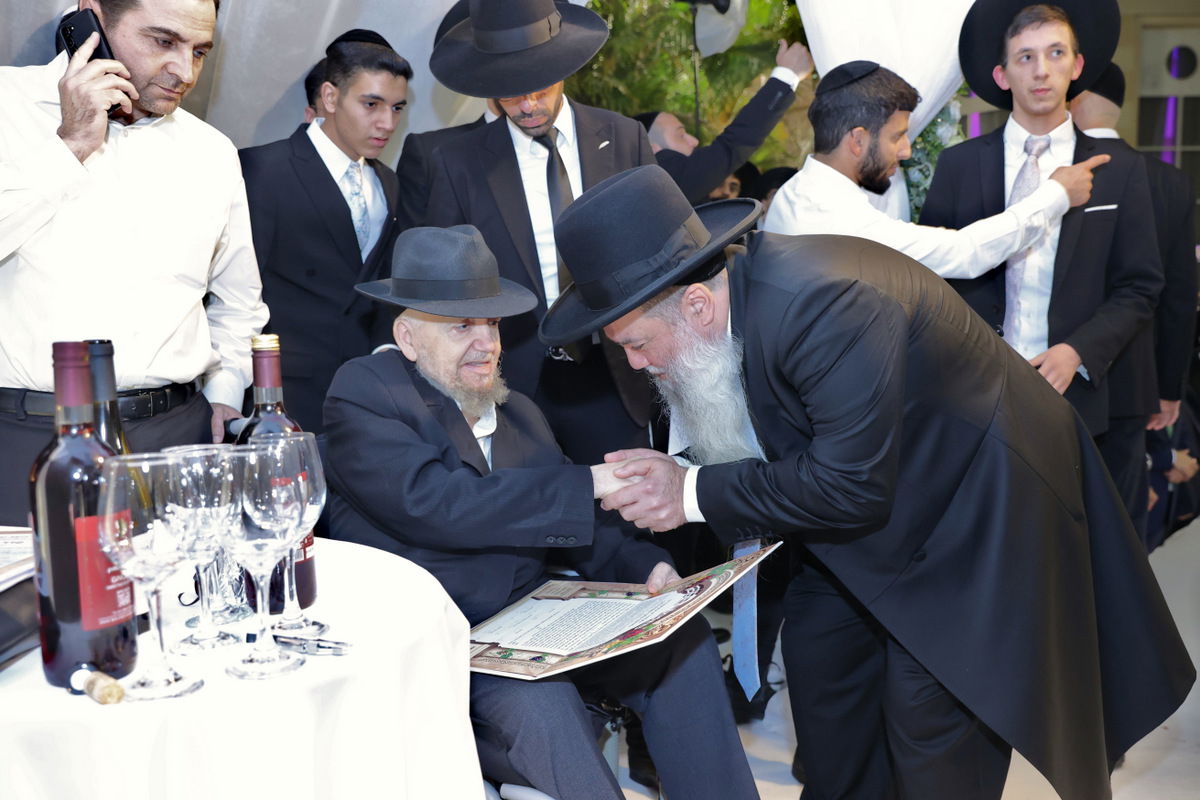 שמחת נישואי בת הגאון רבי יגאל כהן 