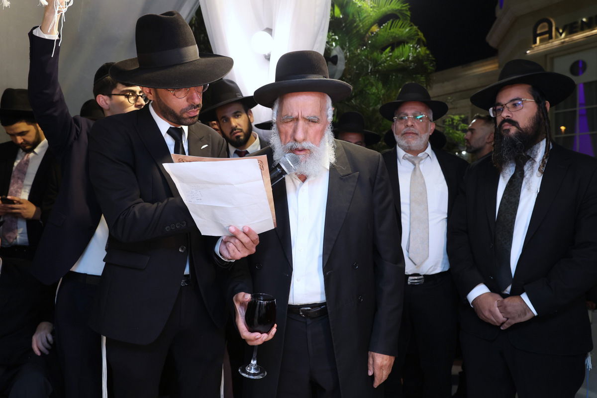 שמחת נישואי בת הגאון רבי יגאל כהן 