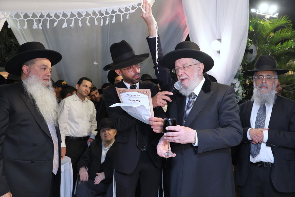 שמחת נישואי בת הגאון רבי יגאל כהן 