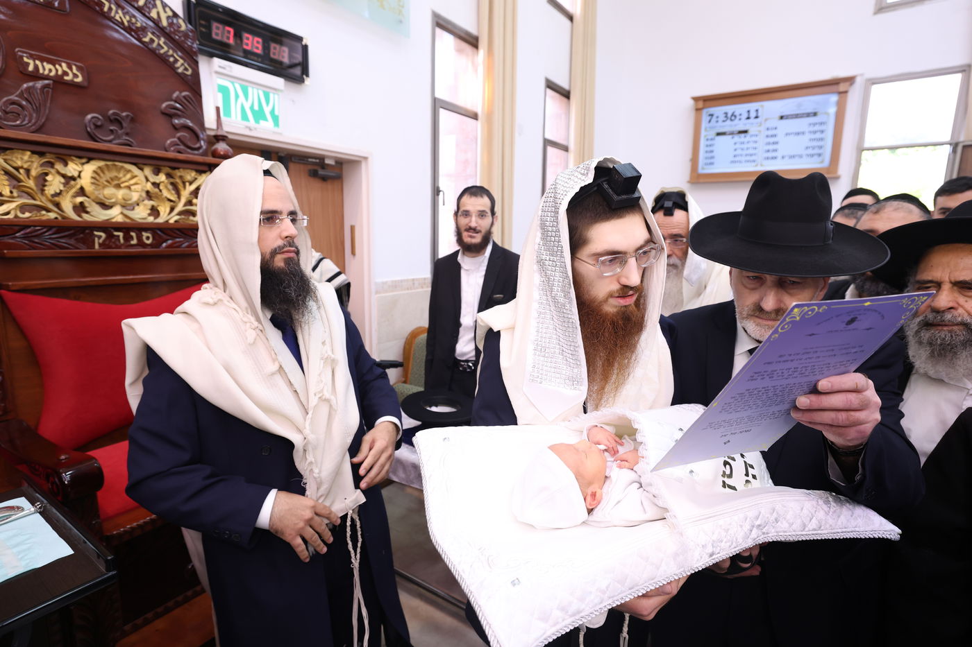 שמחת הברית לנכד הגאון ר' שקד בוהדנה