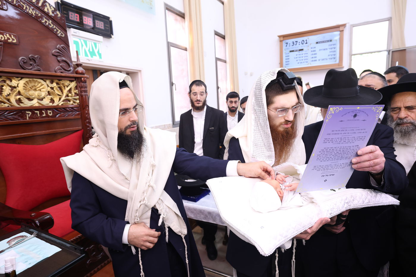 שמחת הברית לנכד הגאון ר' שקד בוהדנה