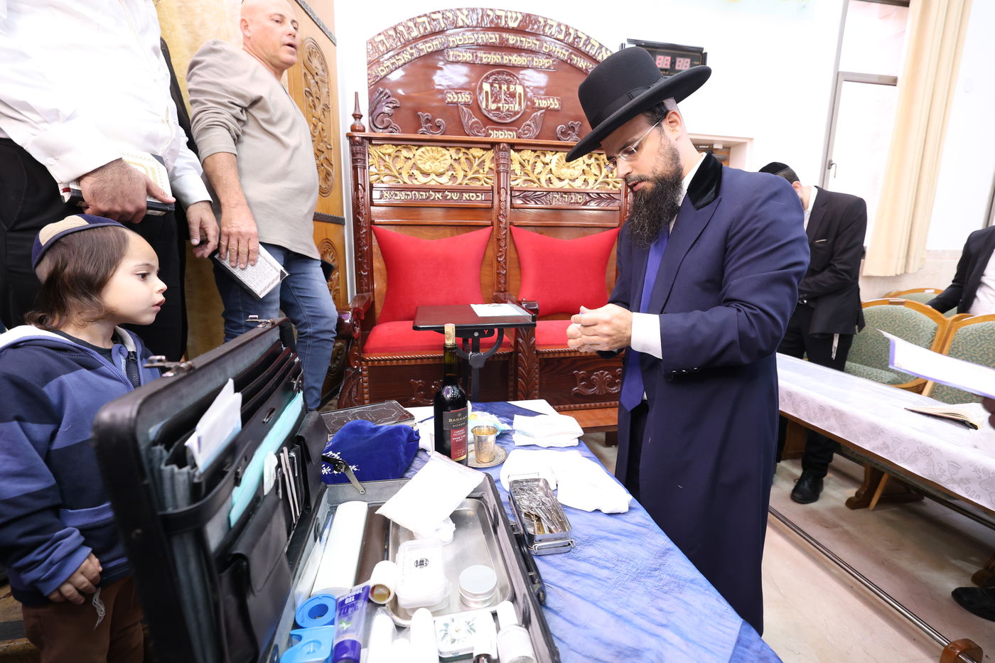 שמחת הברית לנכד הגאון ר' שקד בוהדנה