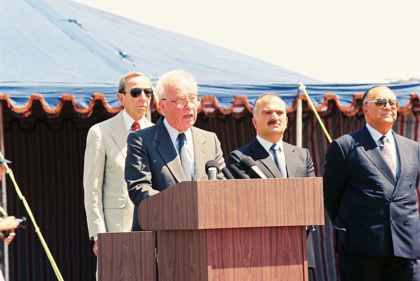 טקס פתיחת מעבר הגבול עם ירדן בערבה בעין עברונה