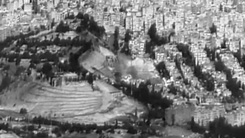 צפו בתיעוד מהאוויר - תקיפת צה"ל במערב דמשק, סוריה