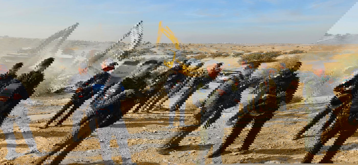 תיעוד מהפינוי הבוקר