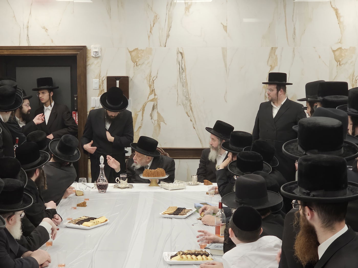 האדמו"ר מקופיטשניץ בביקור בארה"ב