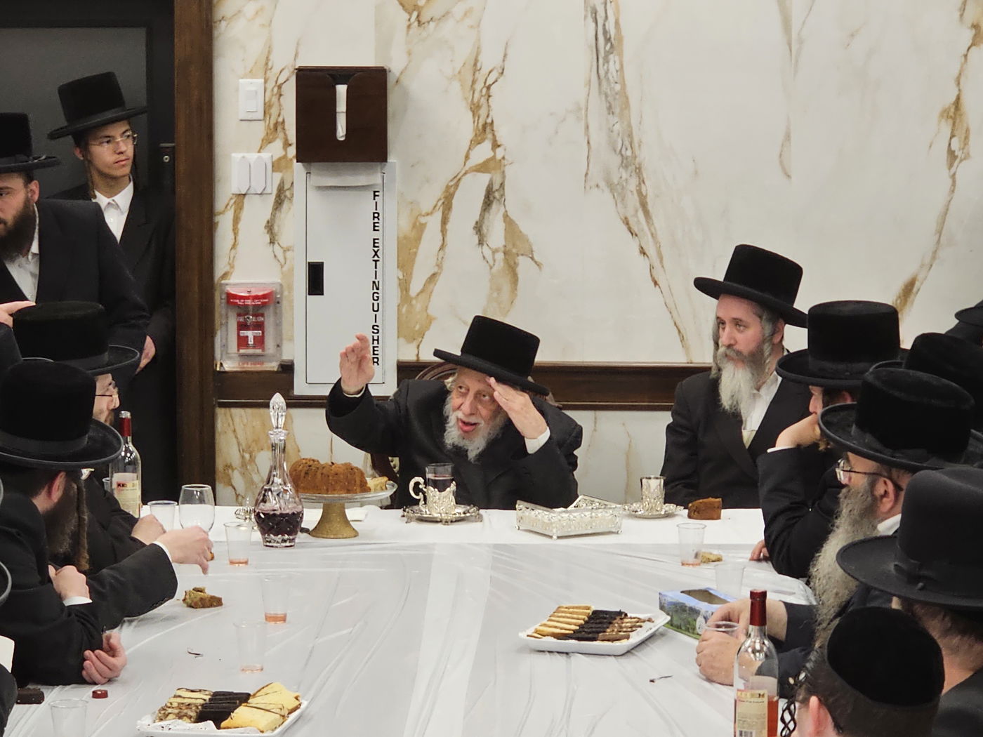 האדמו"ר מקופיטשניץ בביקור בארה"ב