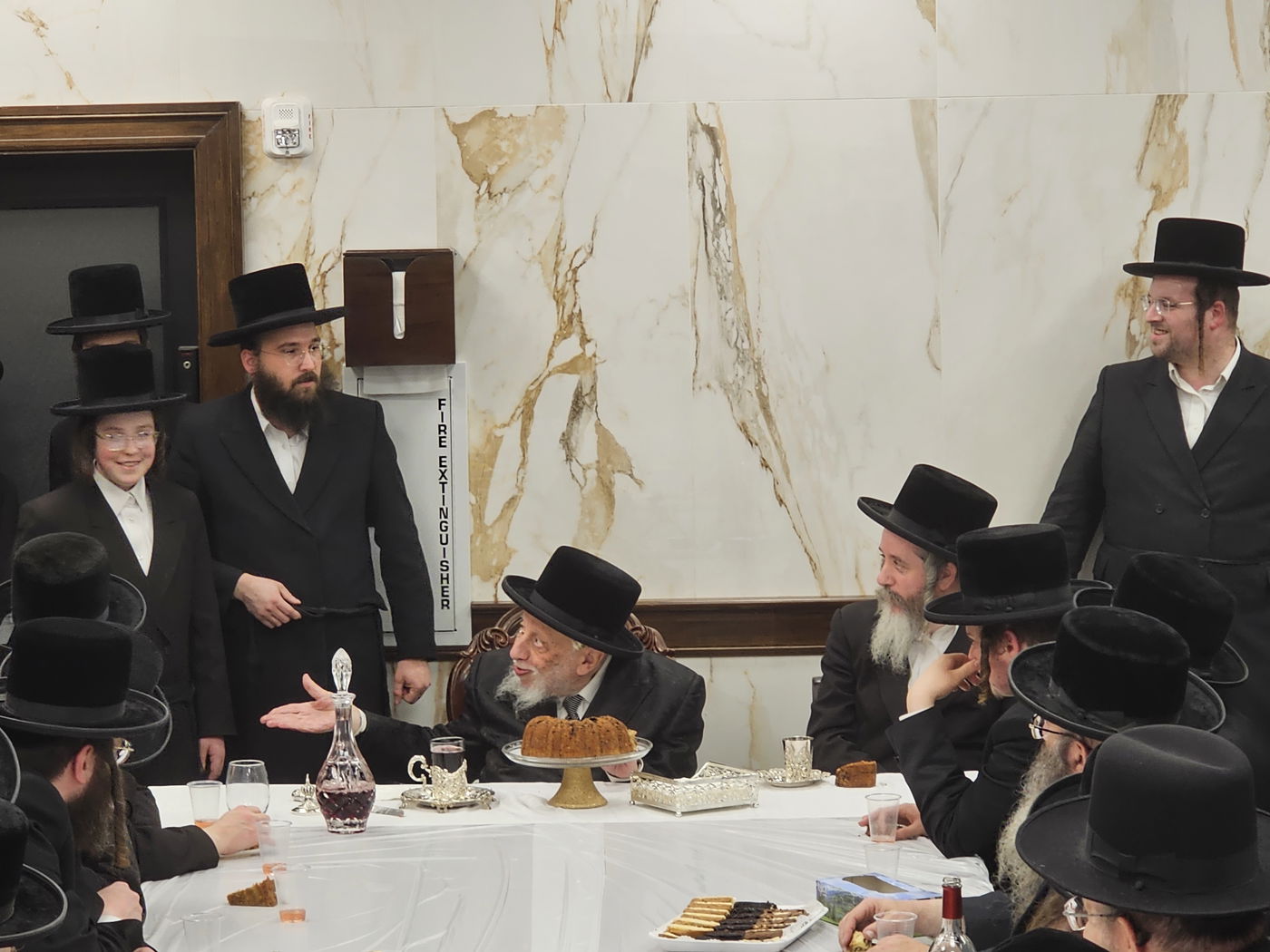 האדמו"ר מקופיטשניץ בביקור בארה"ב