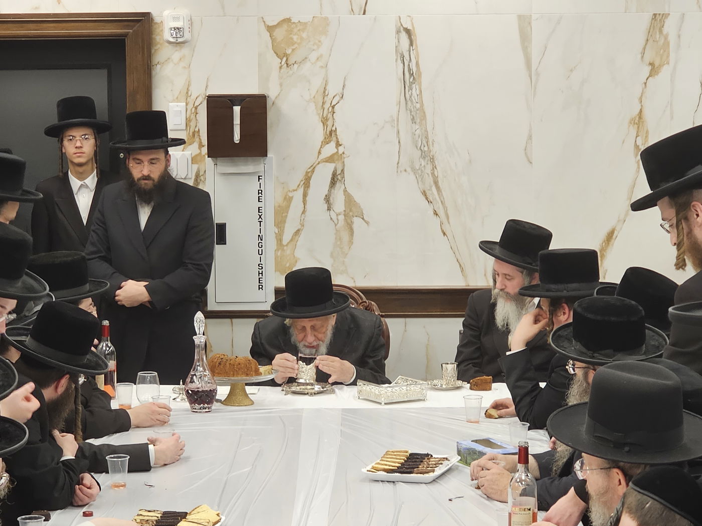 האדמו"ר מקופיטשניץ בביקור בארה"ב