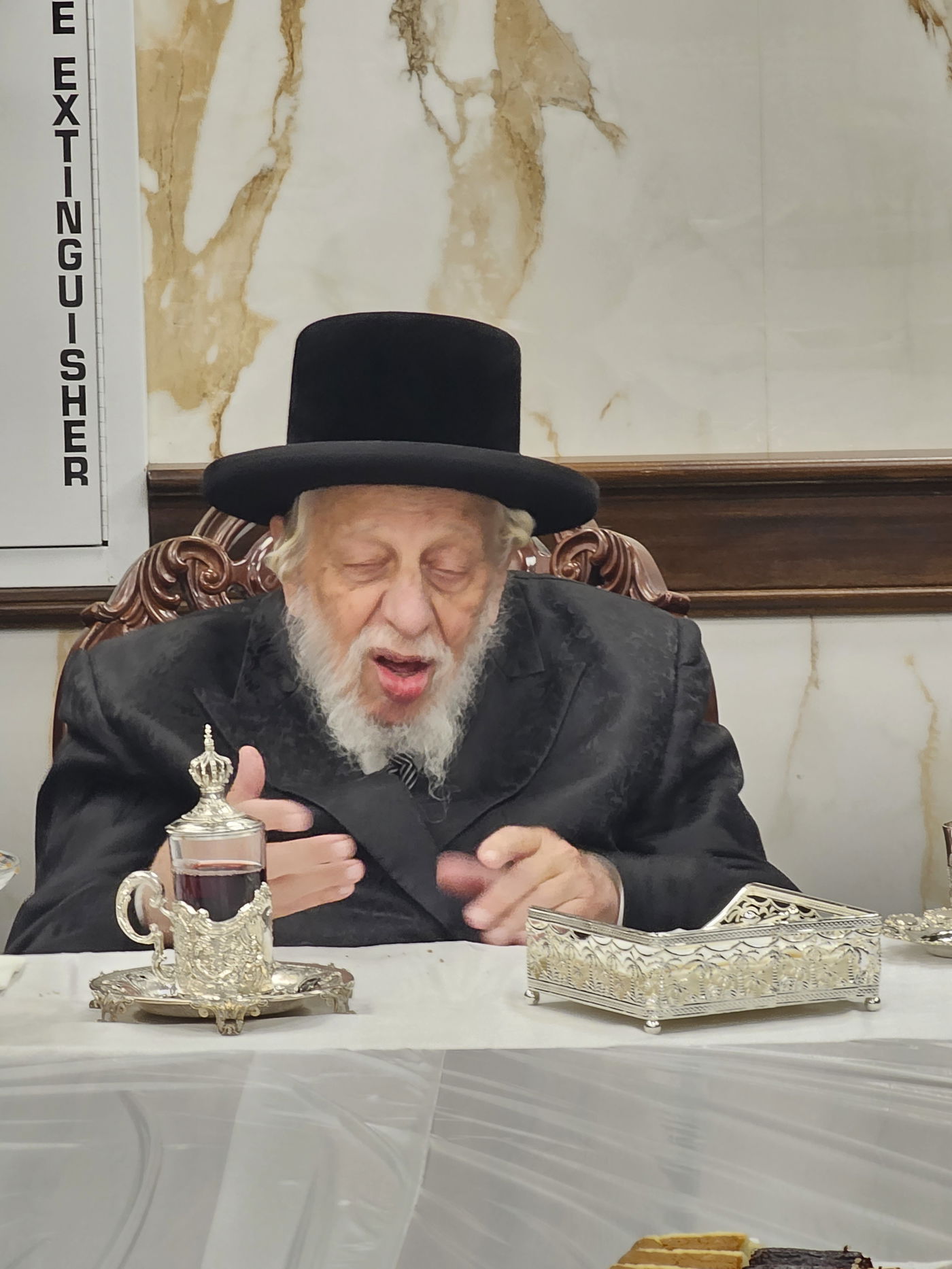 האדמו"ר מקופיטשניץ בביקור בארה"ב