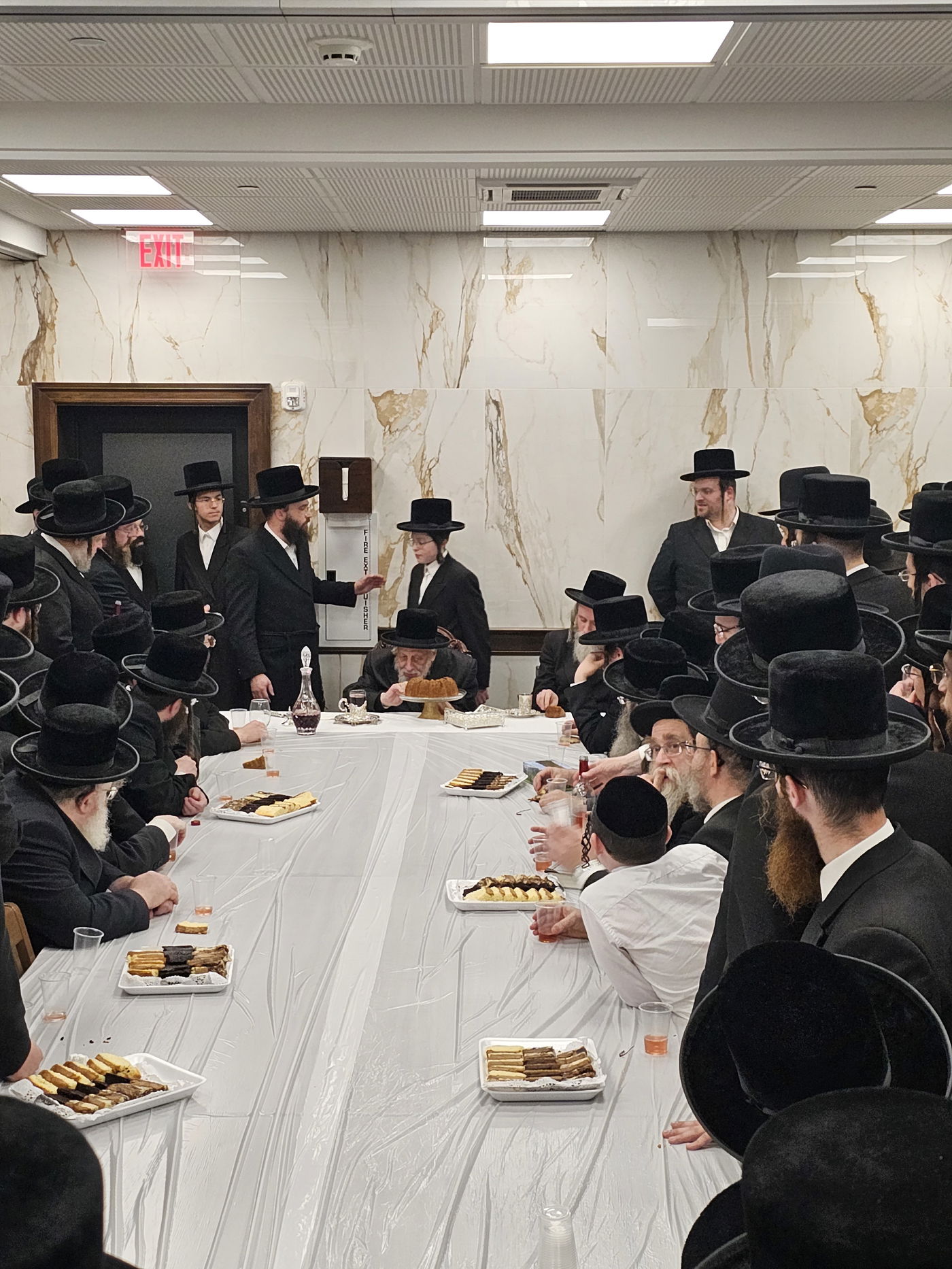 האדמו"ר מקופיטשניץ בביקור בארה"ב