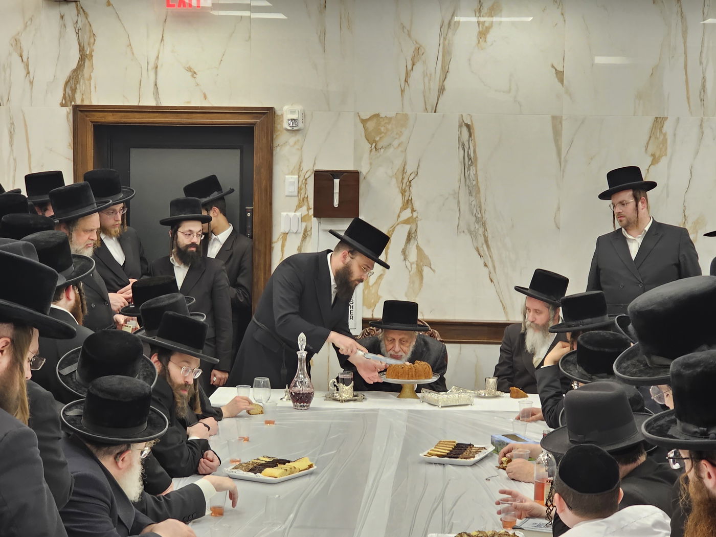 האדמו"ר מקופיטשניץ בביקור בארה"ב