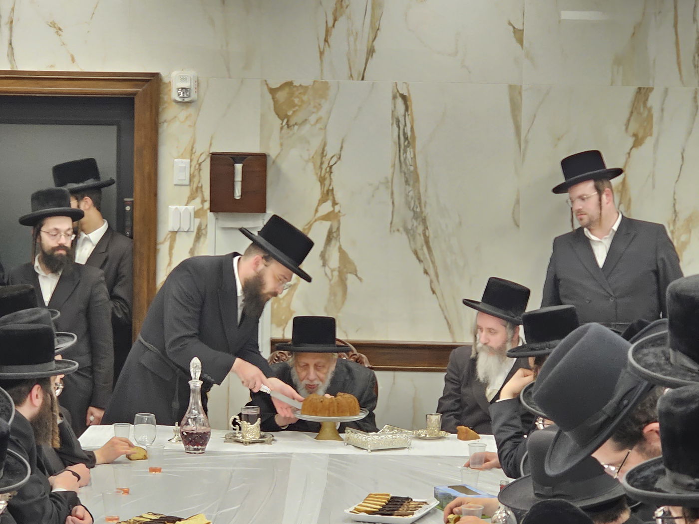 האדמו"ר מקופיטשניץ בביקור בארה"ב