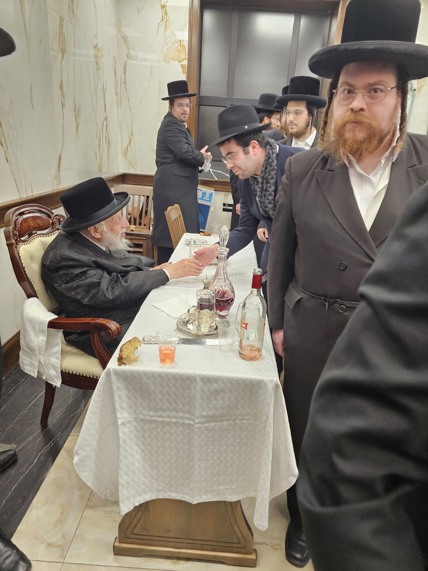 האדמו"ר מקופיטשניץ בביקור בארה"ב