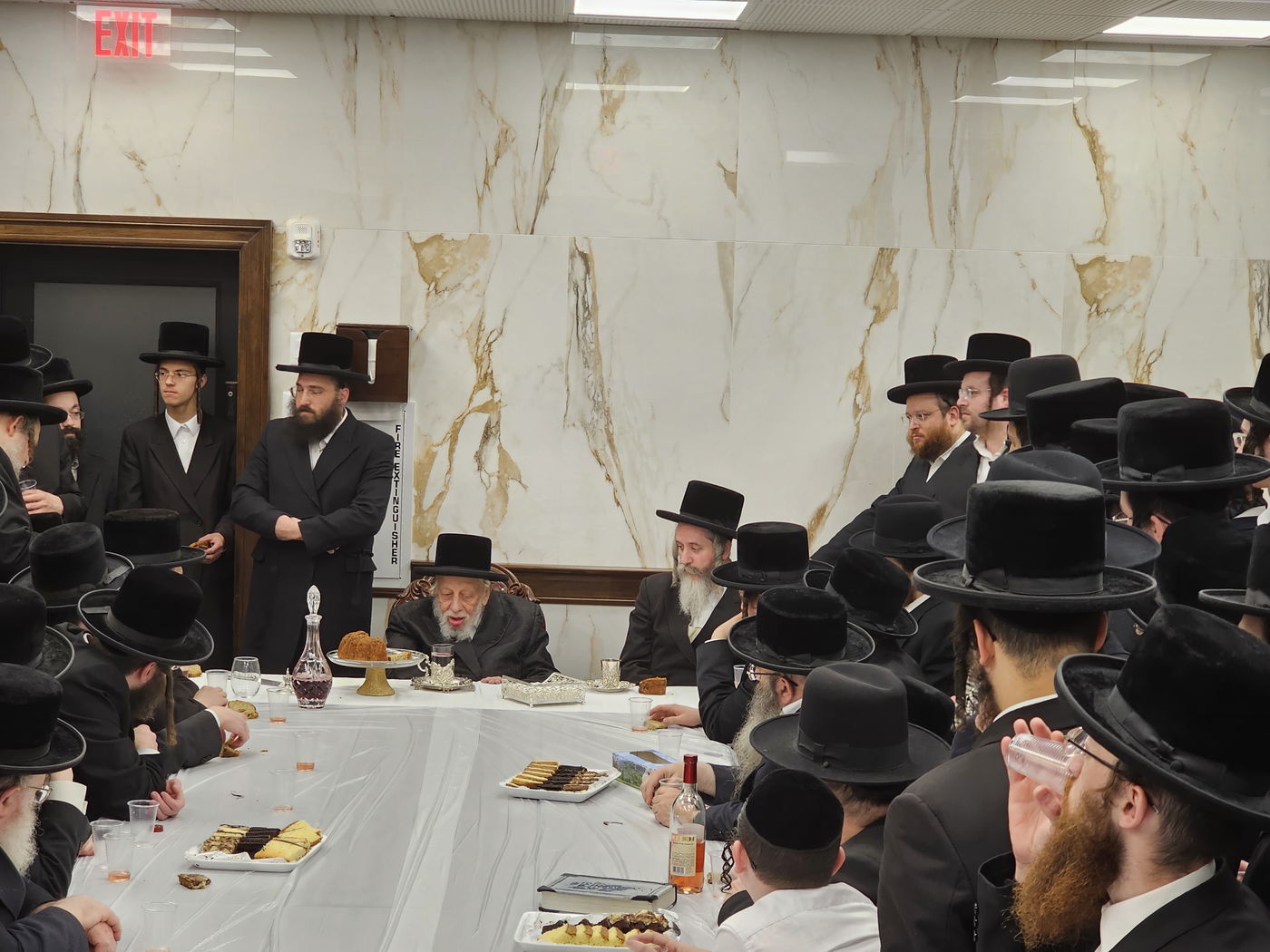 האדמו"ר מקופיטשניץ בביקור בארה"ב