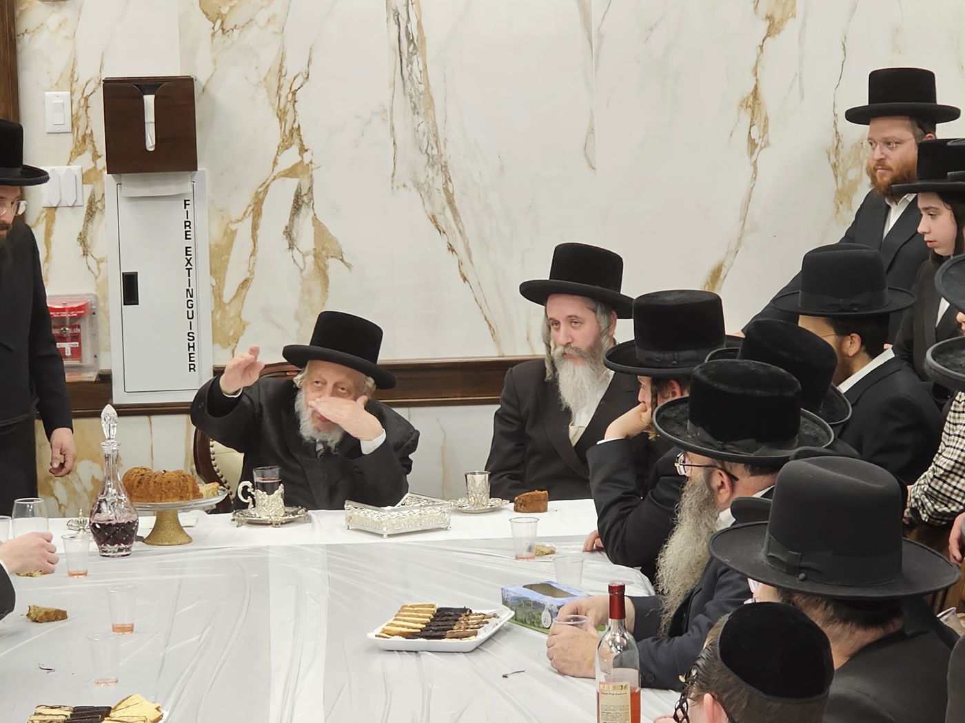 האדמו"ר מקופיטשניץ בביקור בארה"ב