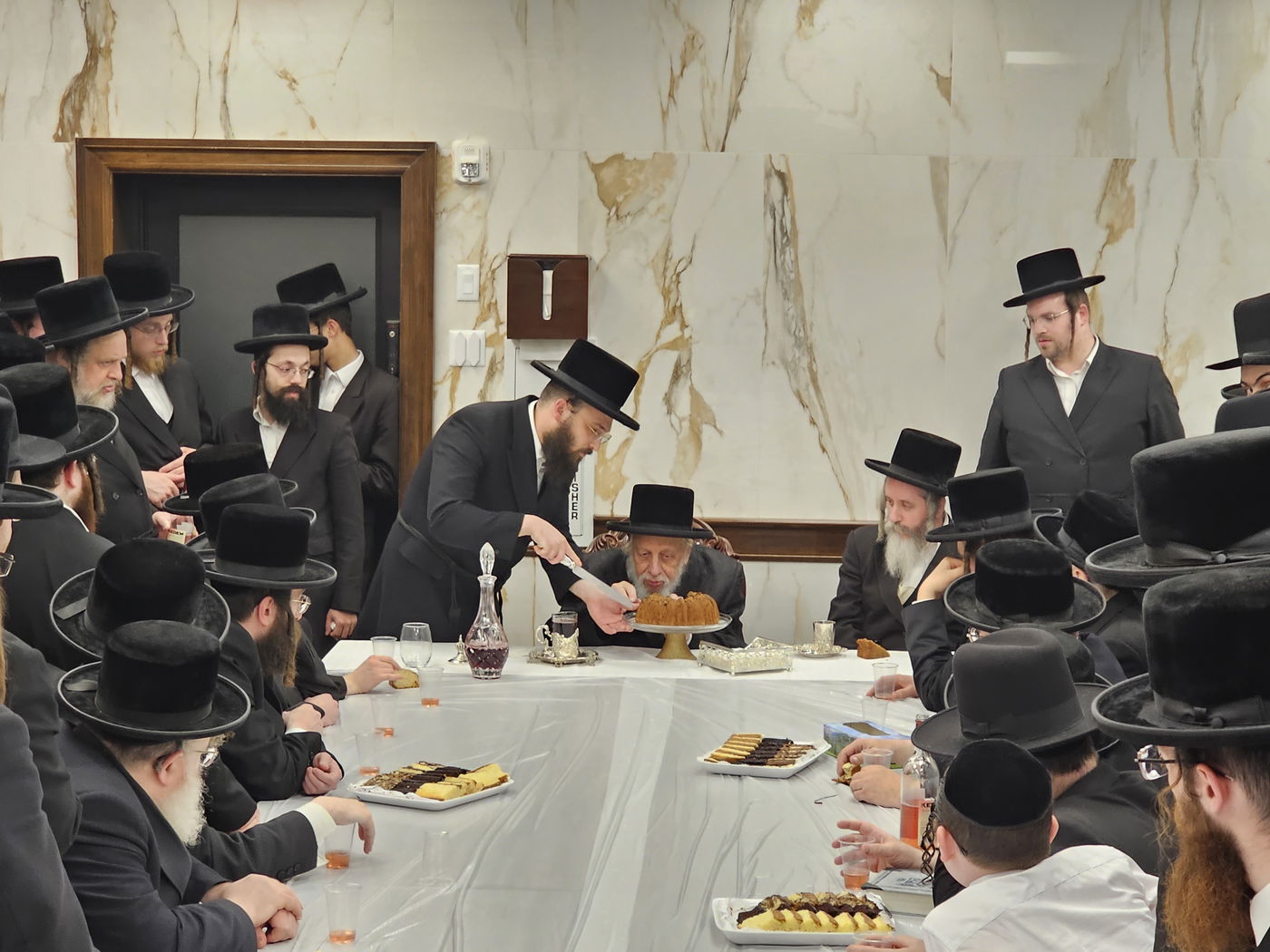 האדמו"ר מקופיטשניץ בביקור בארה"ב