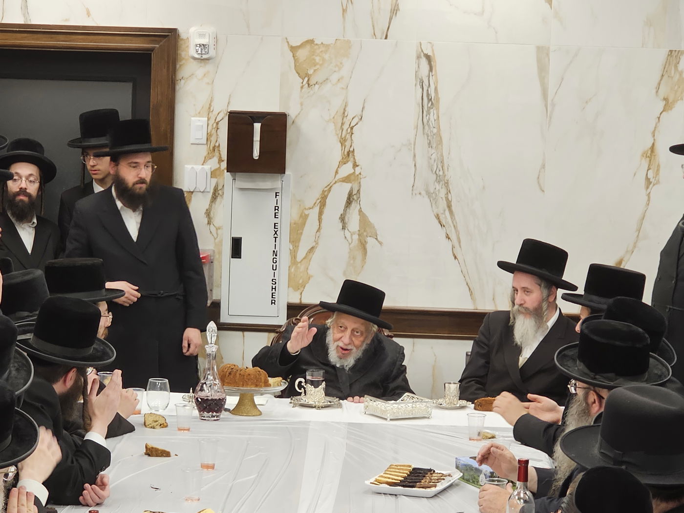 האדמו"ר מקופיטשניץ בביקור בארה"ב