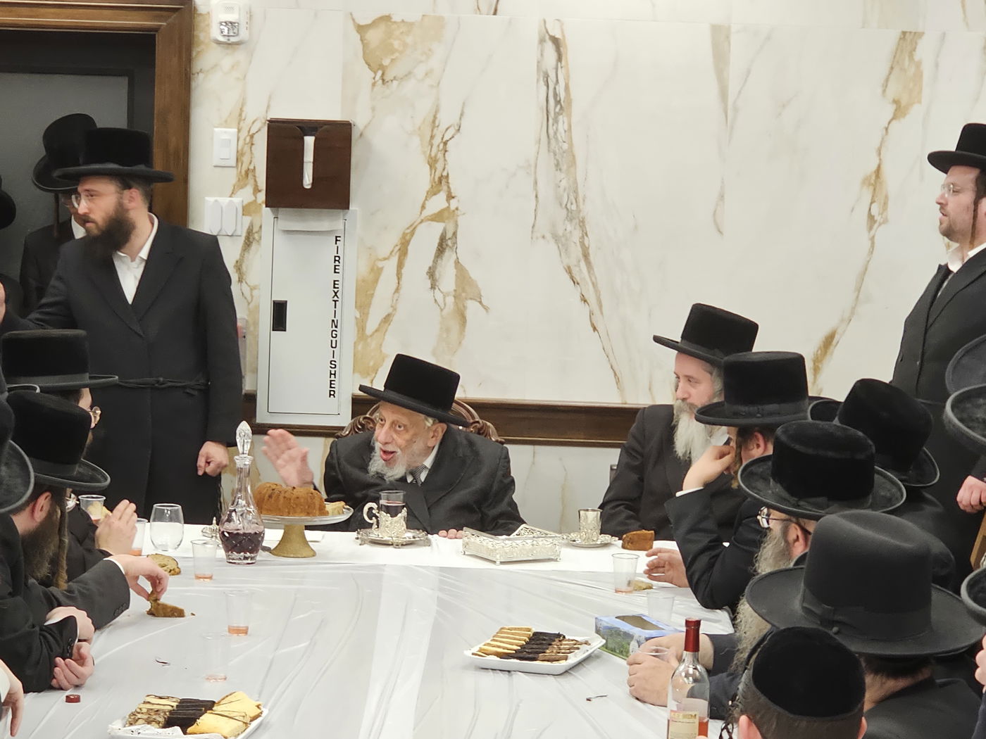 האדמו"ר מקופיטשניץ בביקור בארה"ב