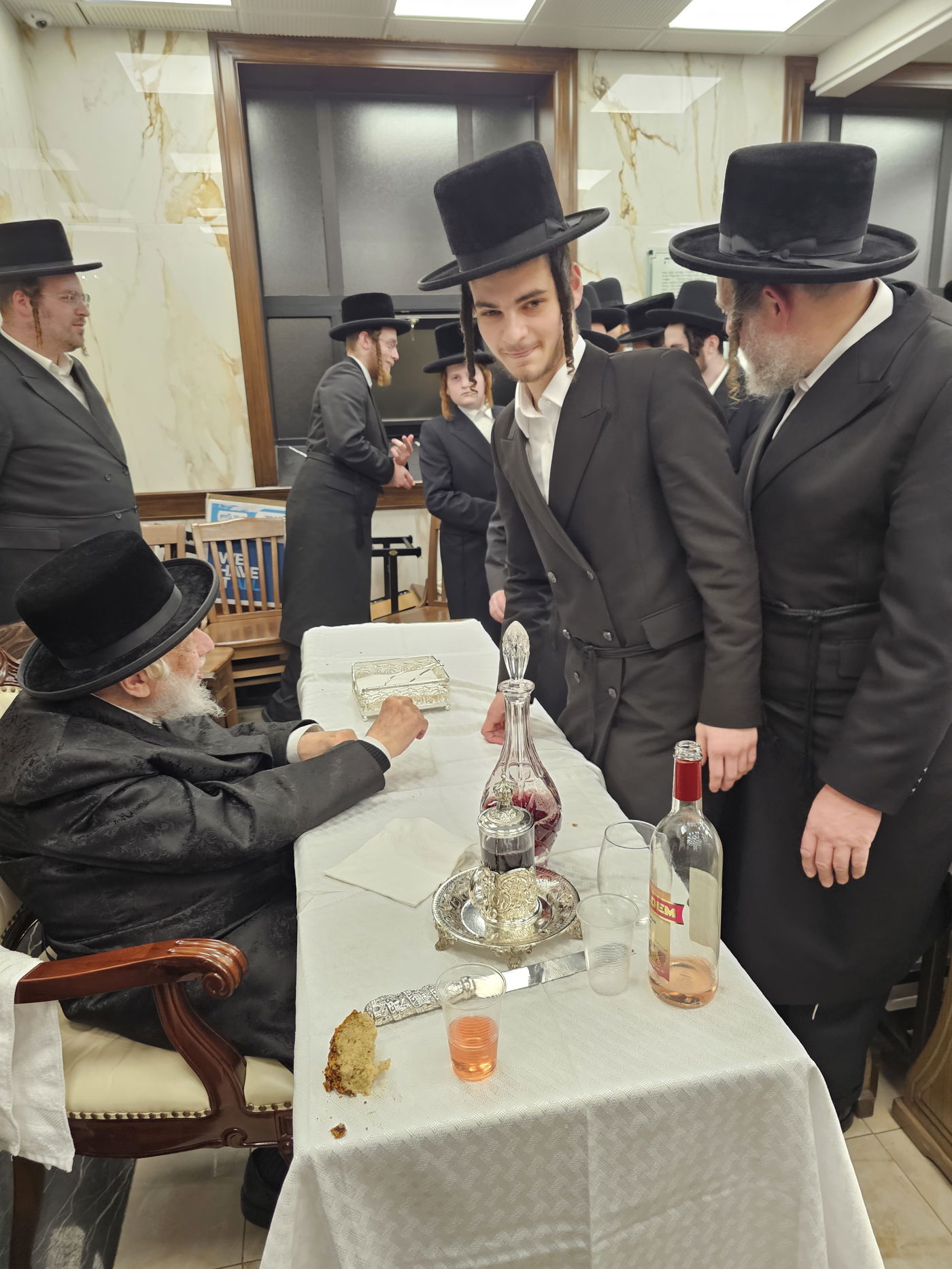 האדמו"ר מקופיטשניץ בביקור בארה"ב