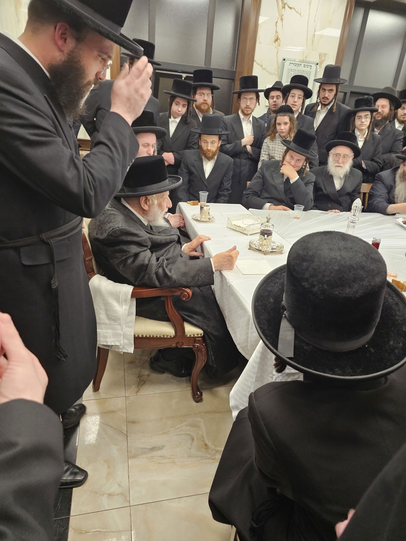 האדמו"ר מקופיטשניץ בביקור בארה"ב