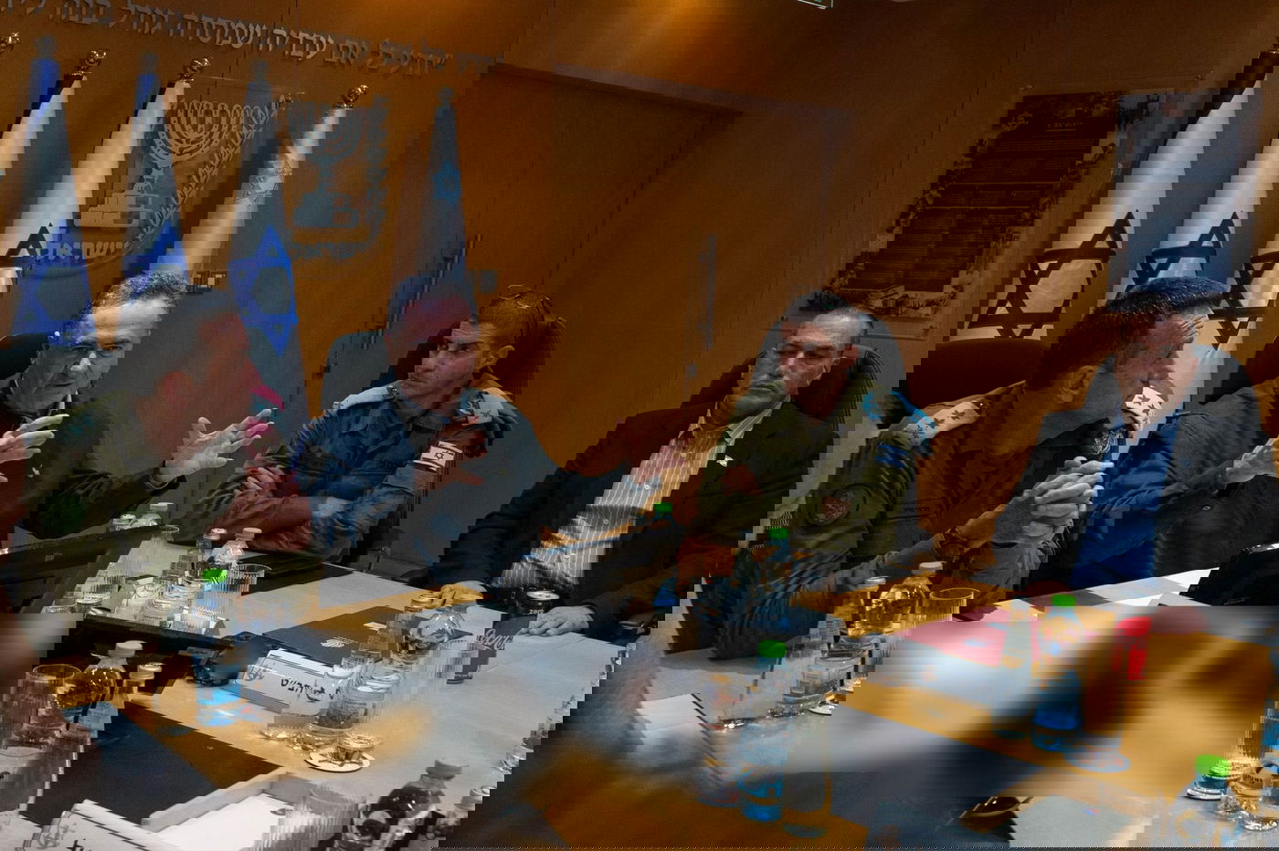 שר הביטחון כ"ץ עם הרמטכ"ל