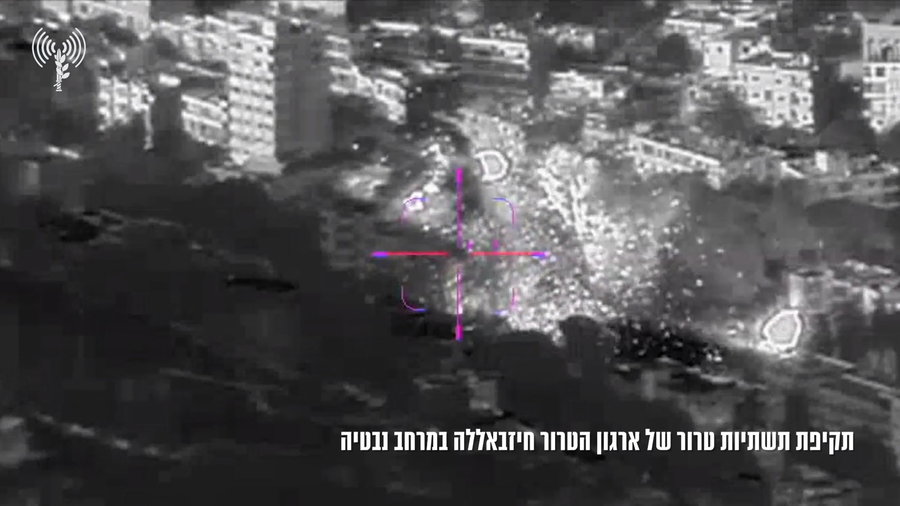 תקיפת מטרות טרור בלבנון