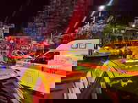 זירת תאונה ברחוב ירמיהו בירושלים (בעבר)