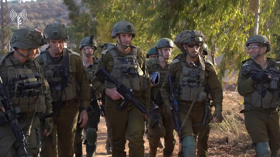 הרמטכ"ל בדרום לבנון