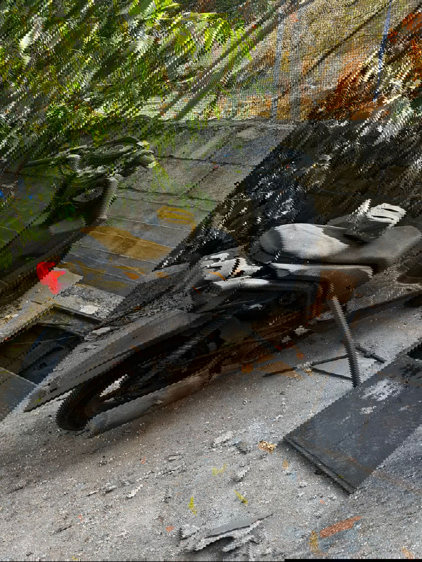 האמל"ח והאופנועים שנתפסו