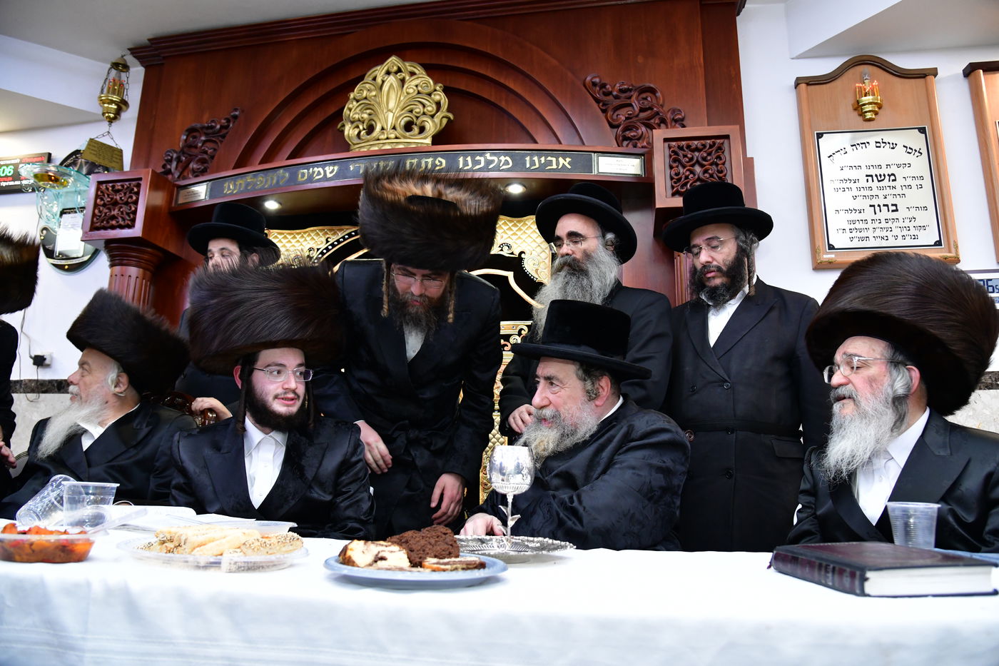 שמחת השבע ברכות בחצרות 'מאור החיים' - פיטסבורג 