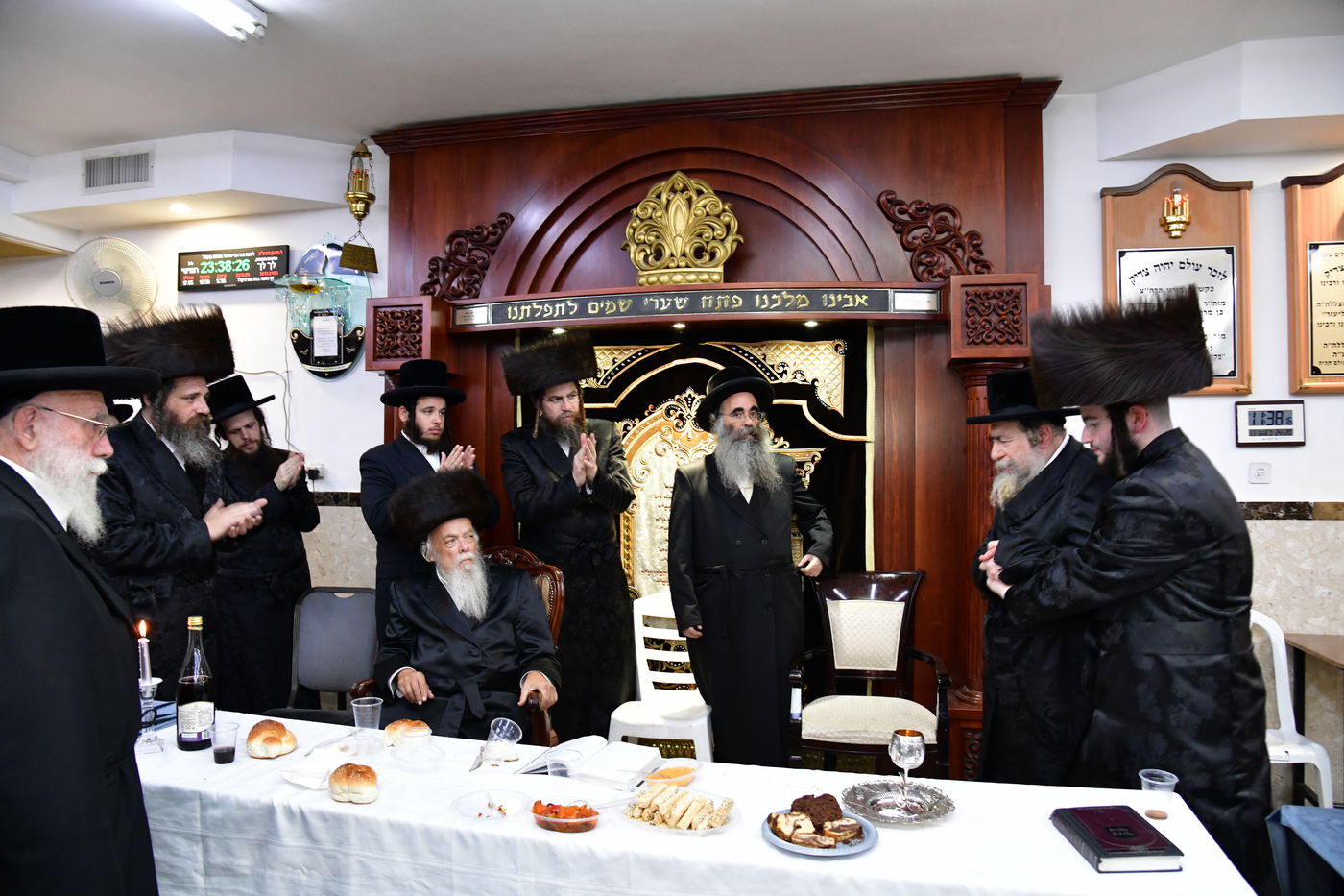 שמחת השבע ברכות בחצרות 'מאור החיים' - פיטסבורג 