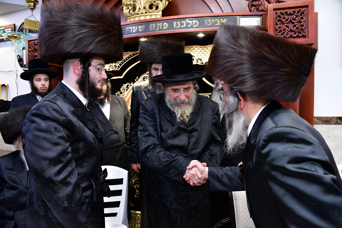 שמחת השבע ברכות בחצרות 'מאור החיים' - פיטסבורג 