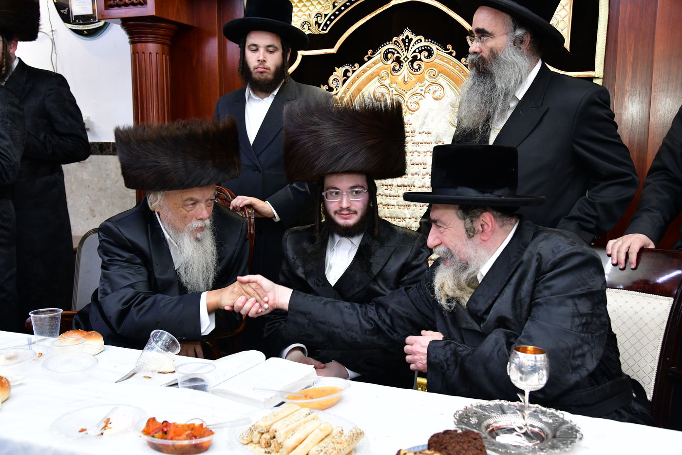 שמחת השבע ברכות בחצרות 'מאור החיים' - פיטסבורג 