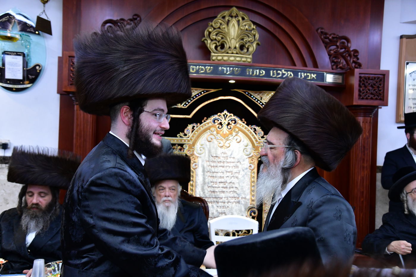 שמחת השבע ברכות בחצרות 'מאור החיים' - פיטסבורג 