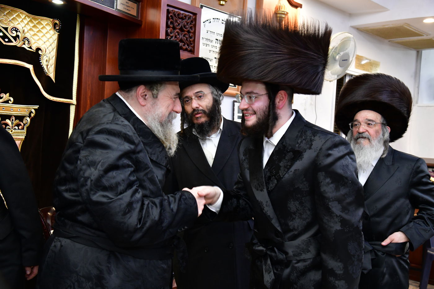 שמחת השבע ברכות בחצרות 'מאור החיים' - פיטסבורג 