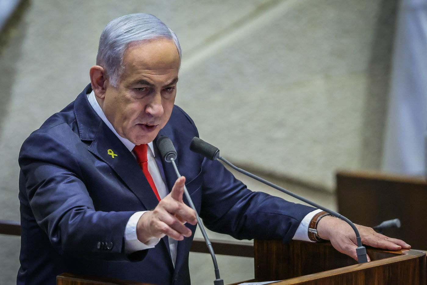 ראש הממשלה בנימין נתניהו במליאה : האם ייצא לנבצרות