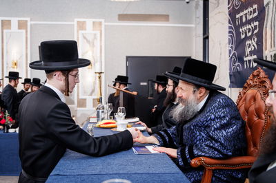 דינר לטובת בניית ביהמ"ד הגדול באבוב 45 