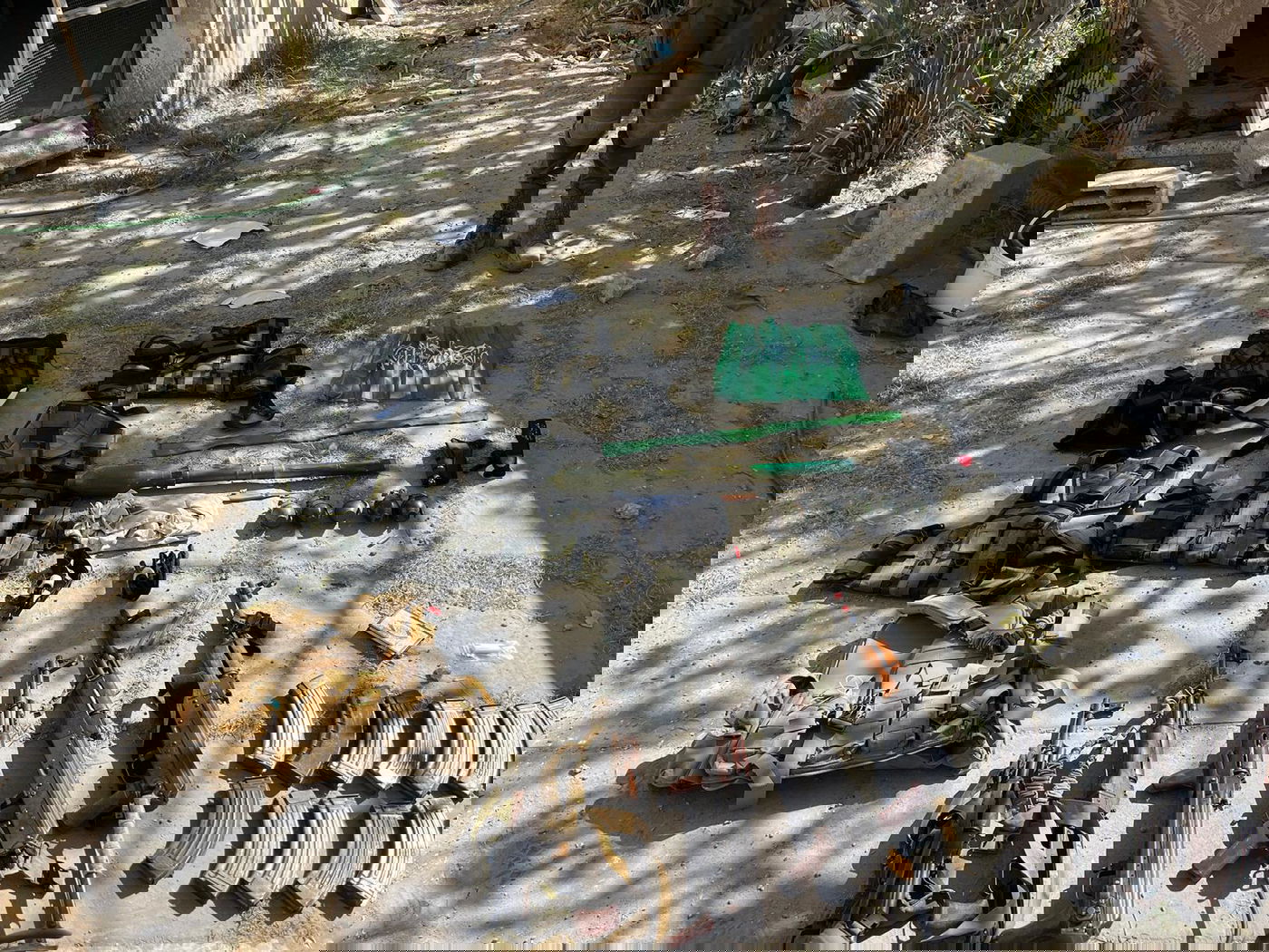 אמצעי לחימה שאותרו והוחרמו