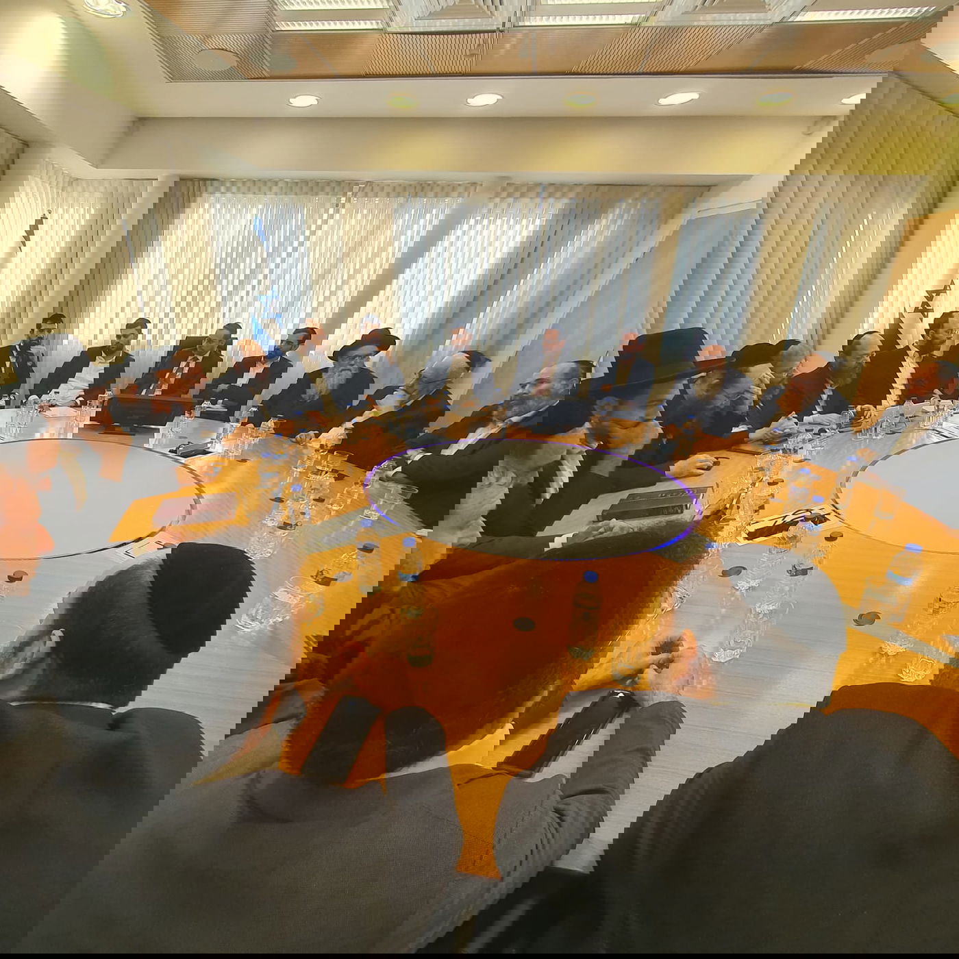 המפגש עם שר הבריאות