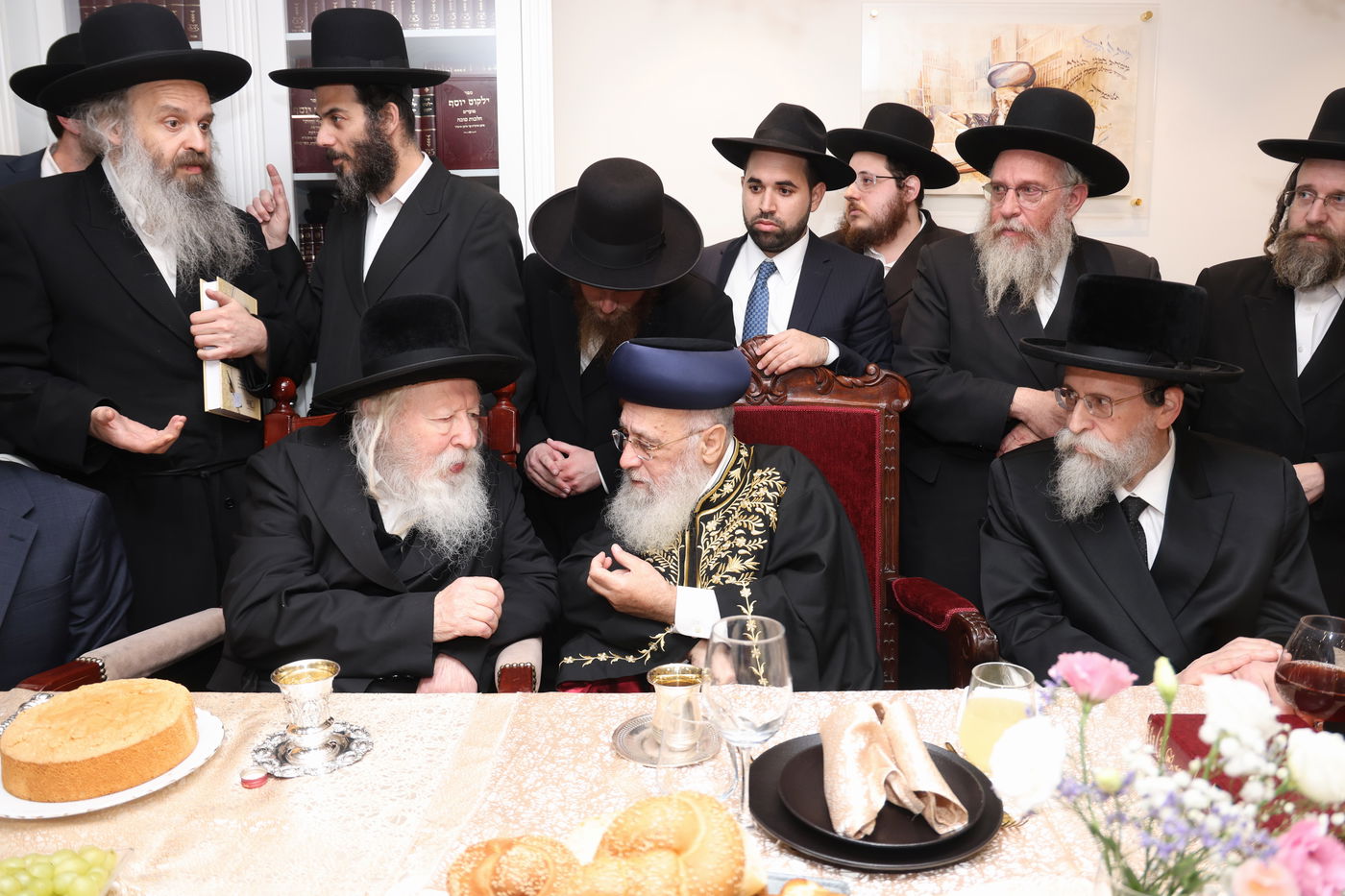 שמחת השבע ברכות לנכדת הראשל"צ הגאון רבי יצחק יוסף