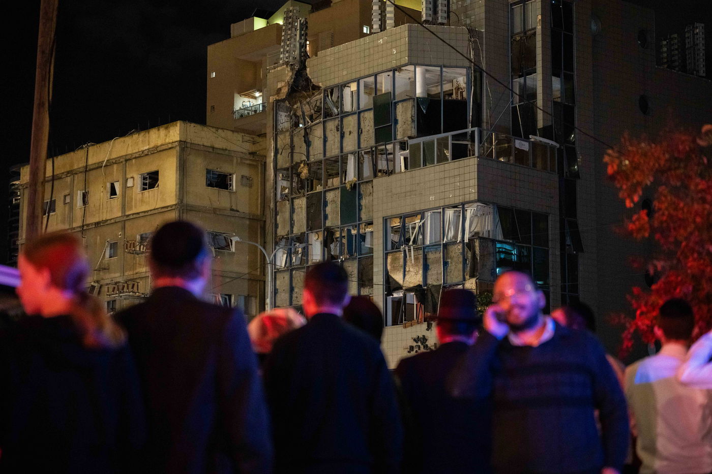 זירת הנפילה ברמת גן