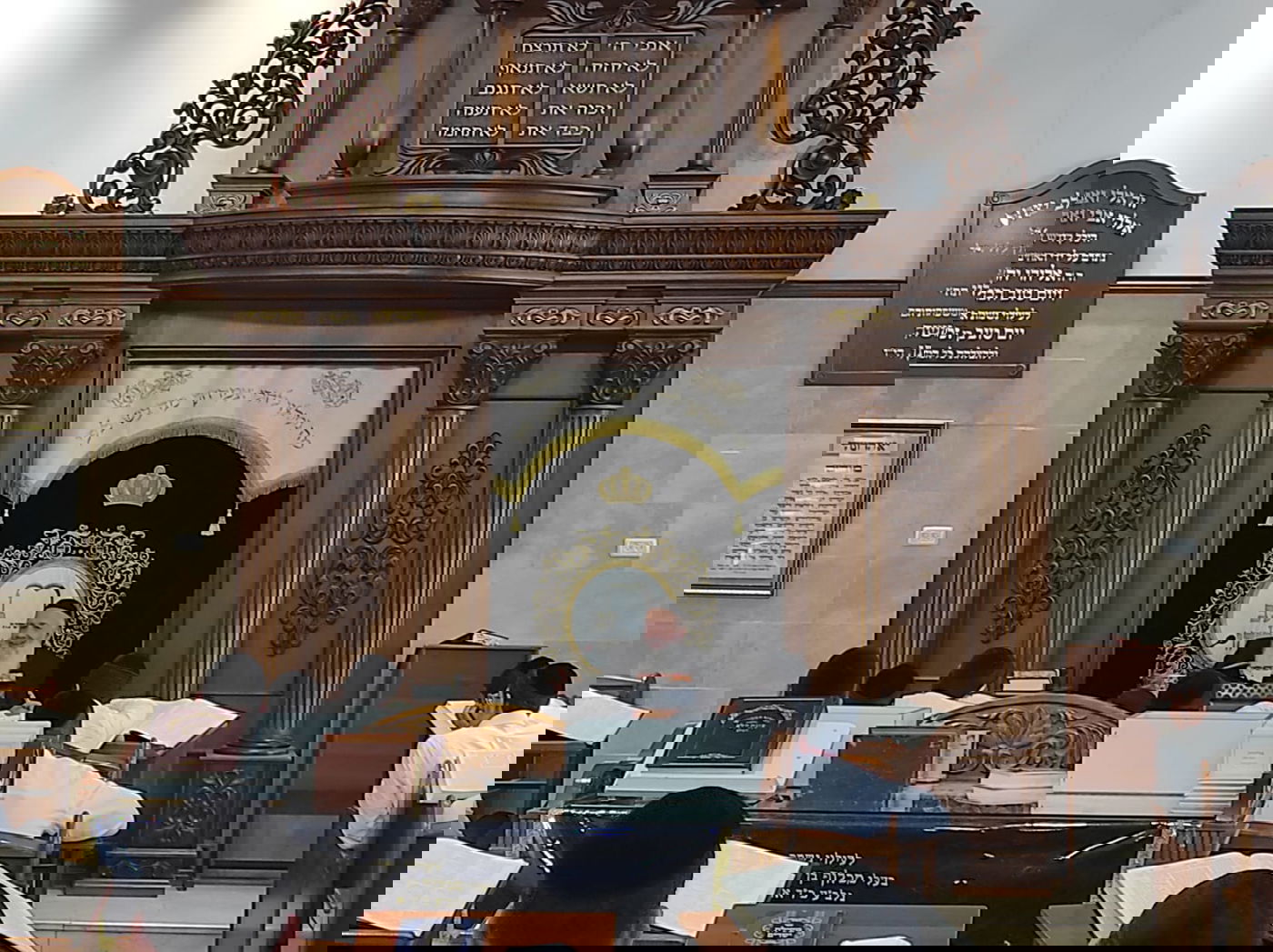 עצרת בישיבת 'לב אליהו'