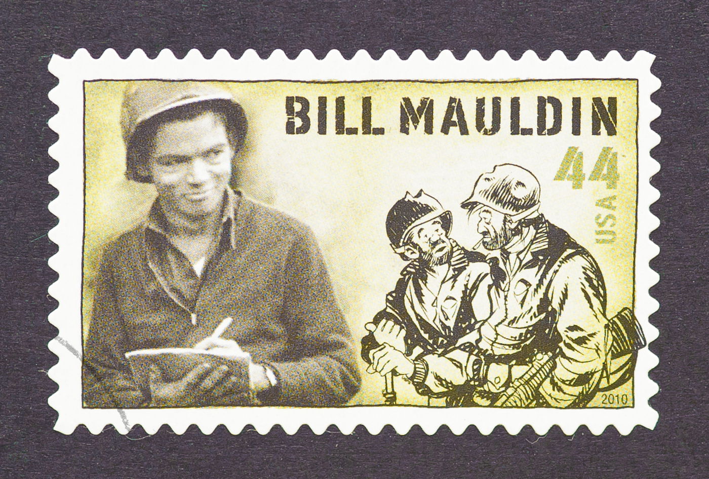 בשנת 2010, שבע שנים לאחר מותו, הוציא הדואר האמריקאי בול שלו עם שני הגיבורים שצייר. מחווה מאוד לא רגילה לקריקטוריסט